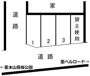 鶴見中央山口敷地図